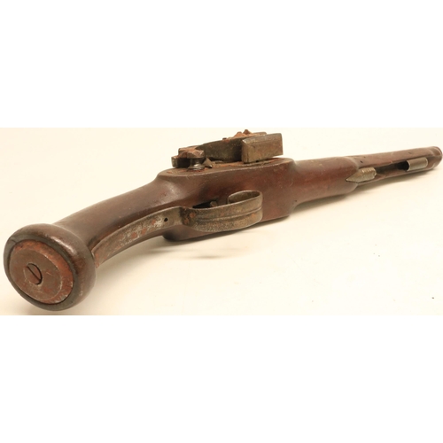 97 - 18 bore Eastern Miquelet pistol with 9