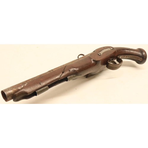 97 - 18 bore Eastern Miquelet pistol with 9