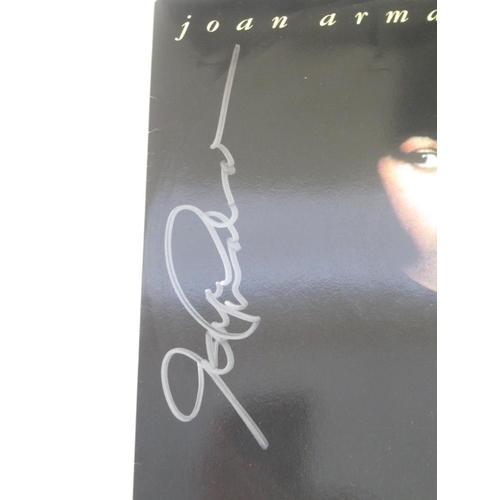 919 - Joan Armatrading Signed - Stranger Love AM 482 45RPM, More Than One Kind of Love AM561 45RPM, Thinki... 