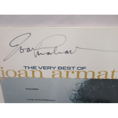 920 - Joan Armatrading Signed - Walk Under Ladders AMLH64876, Kind Words Extended Mix AMY315, The Very Bes... 