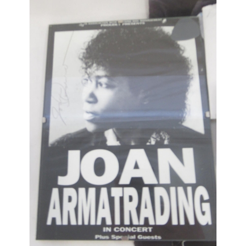 922 - Joan Armatrading - impressive collection of tour programmes, tickets, articles, flyers, etc. relatin... 