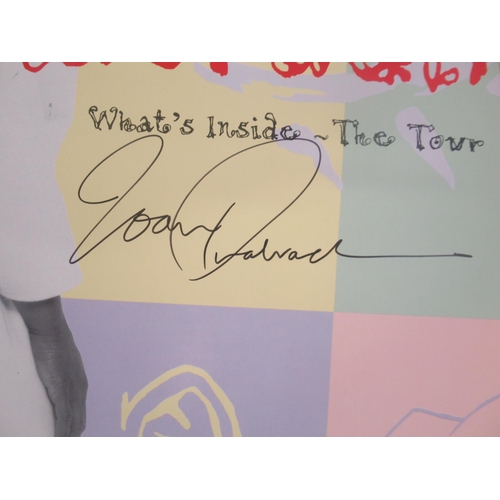 923 - Pair of Signed Joan Armatrading 'Whats Inside - The Tour' Posters 1 for Festival Theatre Edinburgh S... 