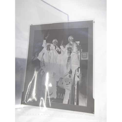 927 - Beatles -  folder cont. 14 negatives and transparencies relating to the Beatles, some framed in card... 