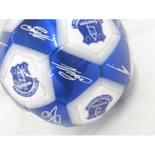 932 - Everton F.C. multi-signed football