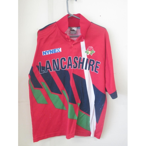 938 - Lancashire Lightning XL shirt, England Cricket XL Shirt, Lancashire Cricket 46/48 shirt, England Cri... 