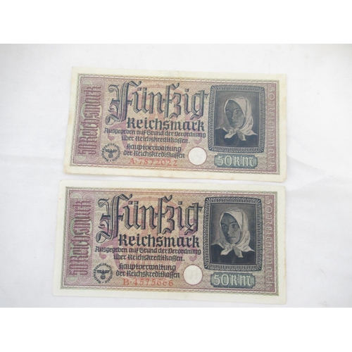 815 - Folder cont. large collection of c20th banknotes from Germany (101)