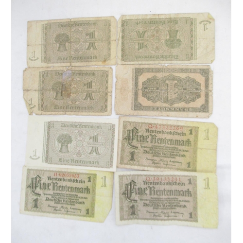 815 - Folder cont. large collection of c20th banknotes from Germany (101)