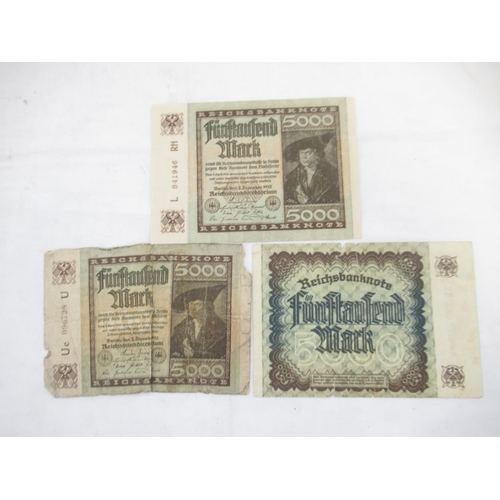 815 - Folder cont. large collection of c20th banknotes from Germany (101)