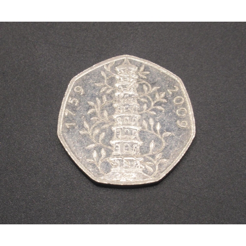 727 - 2009 Circulated Kew Gardens 50p