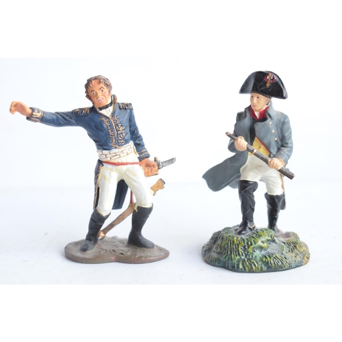 1360 - Six boxed 54mm (1/32) scale painted metal Napoleonic War figure sets from W Britain's, all French Ar... 