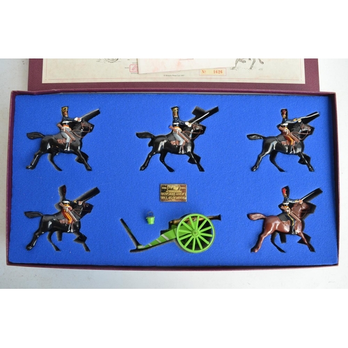 1362 - Four boxed 54mm (1/32) scale painted metal Crimean War figure sets from W Britain's to include limit... 