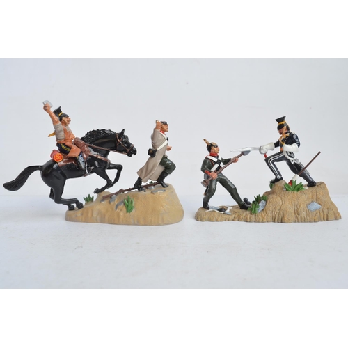 1362 - Four boxed 54mm (1/32) scale painted metal Crimean War figure sets from W Britain's to include limit... 