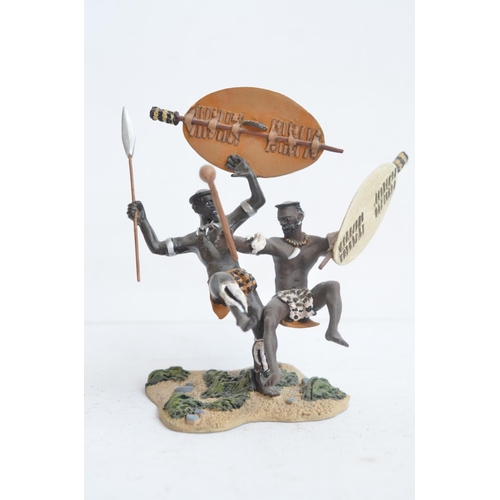 1369 - Ten boxed painted metal soldier figures and figure sets from W Britain's Zulu War series to include ... 