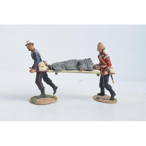 1372 - Two boxed limited edition painted metal soldier figure sets from W Britain's Zulu War series to incl... 