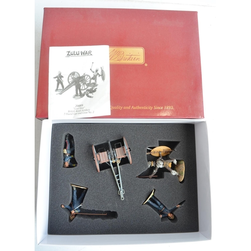 1374 - Four boxed limited edition painted metal soldier figure sets from W Britain's Zulu War series to inc... 