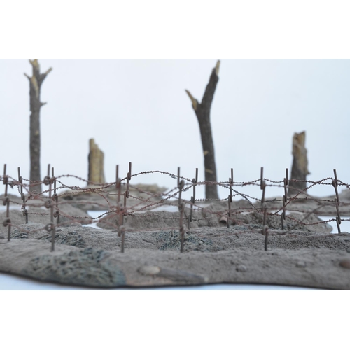 1379 - Three boxed World War I diorama accessories from W Britain's to include 51006 Barbed Wire Sections, ... 