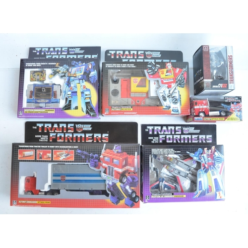 1391 - Six boxed Transformer models, model condition generally excellent, please note we cannot guarantee c... 