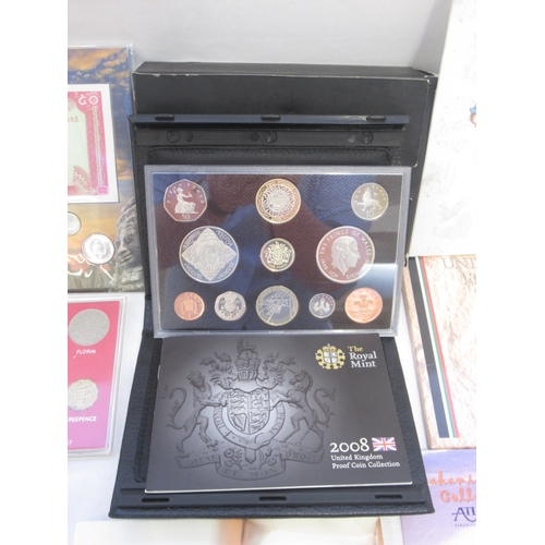 800 - Collection of Proof coin sets and individual coins to inc. 3 2000 Millennium £5 coins, Royal Mint 20... 