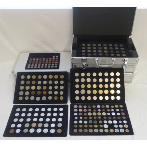 802 - Large Impressive One owner collection of mixed International coins, from America, Britain, UAE, Gree... 