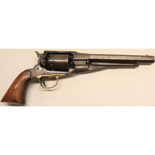 40 - Remington 1858 army type percussion cap revolver, a/f