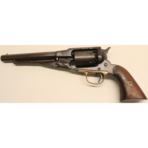 40 - Remington 1858 army type percussion cap revolver, a/f