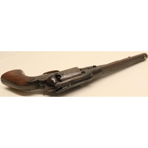 40 - Remington 1858 army type percussion cap revolver, a/f