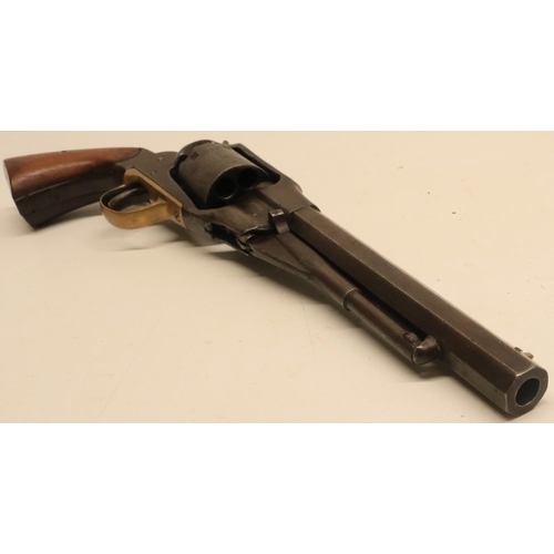 40 - Remington 1858 army type percussion cap revolver, a/f