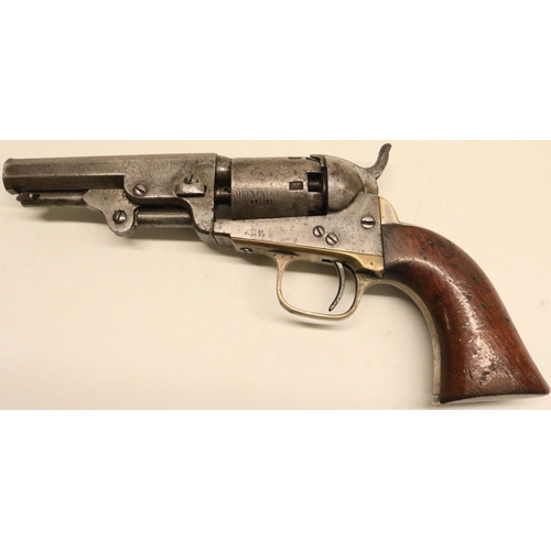 41 - A Colt 1849 Model Pocket Percussion Revolver, 3.5