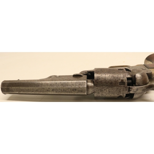 41 - A Colt 1849 Model Pocket Percussion Revolver, 3.5