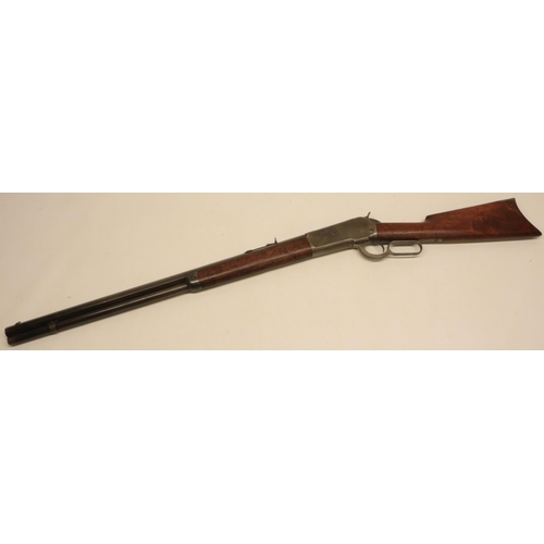 48 - Winchester model 1886 lever action 40-82 W.C.F rifle, 26