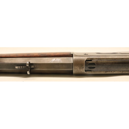 48 - Winchester model 1886 lever action 40-82 W.C.F rifle, 26