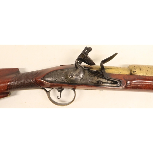 49 - Late 18th century Naval flintlock blunderbuss / grenade launcher, 20