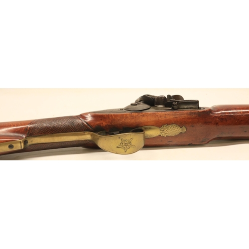 49 - Late 18th century Naval flintlock blunderbuss / grenade launcher, 20