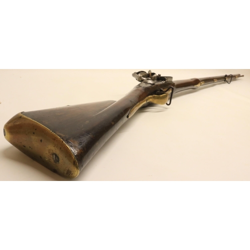 90 - First model Brown Bess flintlock musket, 45