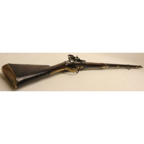 90 - First model Brown Bess flintlock musket, 45