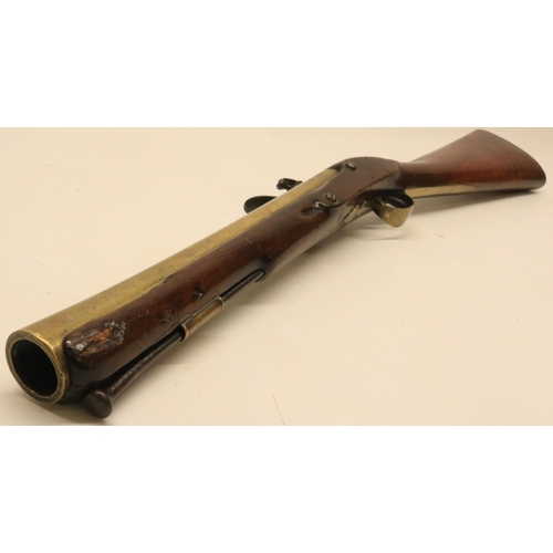 92 - 18th/19th century flintlock blunderbuss, 14