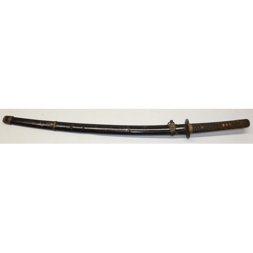 213 - Circa mid 20th century Japanese Naval Katana sword, 26 1/4