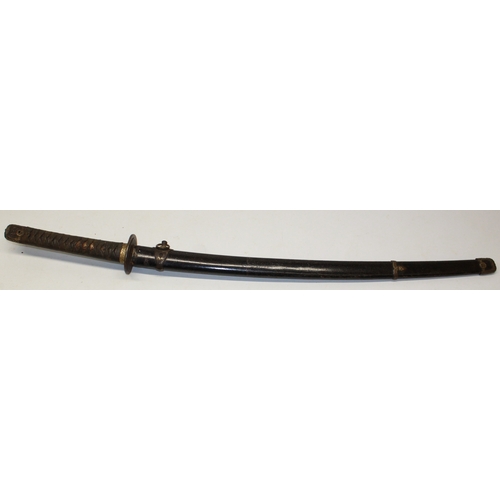 213 - Circa mid 20th century Japanese Naval Katana sword, 26 1/4