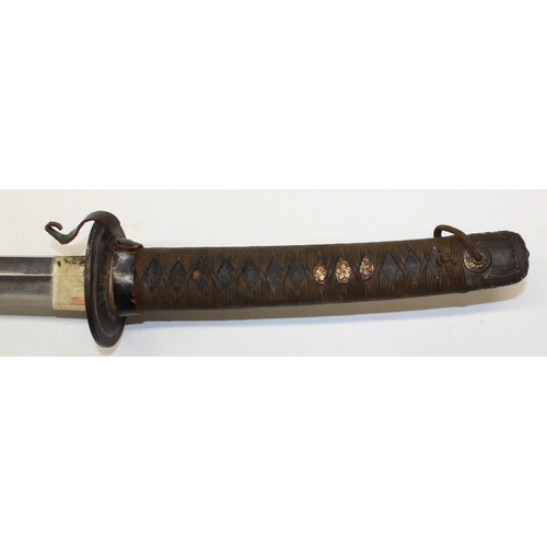 215 - Circa mid 20th century Japanese Naval Katana sword, 26