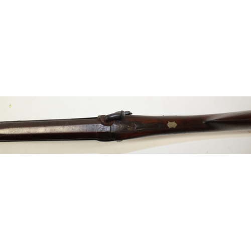 54 - 19th Century percussionn 12 bore sporting gun by Geo. Cade, 35