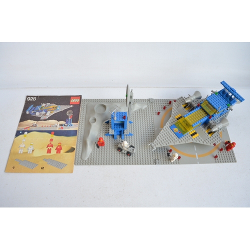 1407 - Large Lego Space set 928 (1979) with original instruction manual, no box, set complete and in excell... 