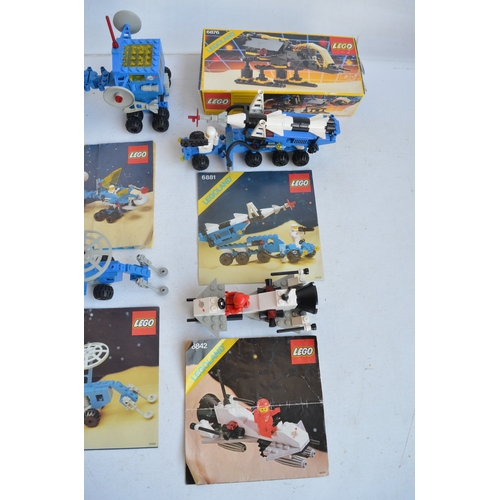 1408 - Ten vintage Lego Space sets circa late 1970's-80's including 1 boxed example to include sets 886, 91... 