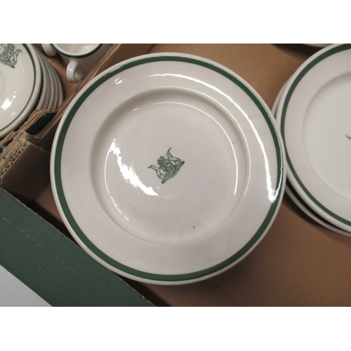 943 - Continental China Supradura for South African Railways tableware bearing coat of arms comprising  so... 