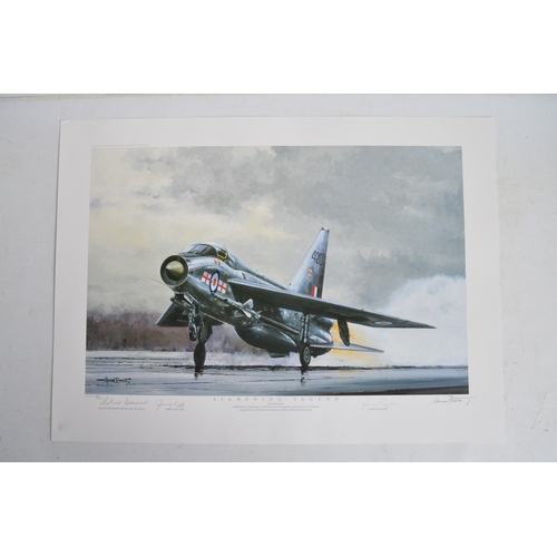 997 - 'Lightning Legend', limited edition print by Micheal Rondot, 59/650 (66x48cm), signed in pencil by t... 