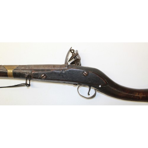 158 - 19th century flintlock Indo-Persian Jezail, 49