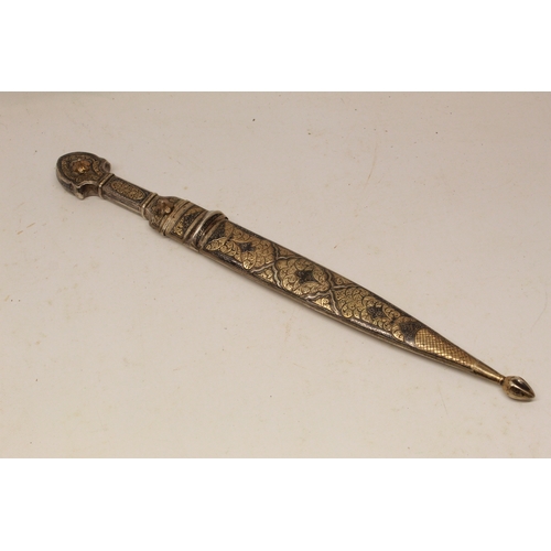 206 - 19th century Kindjal dagger with 10