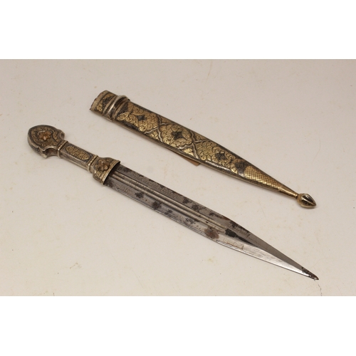 206 - 19th century Kindjal dagger with 10