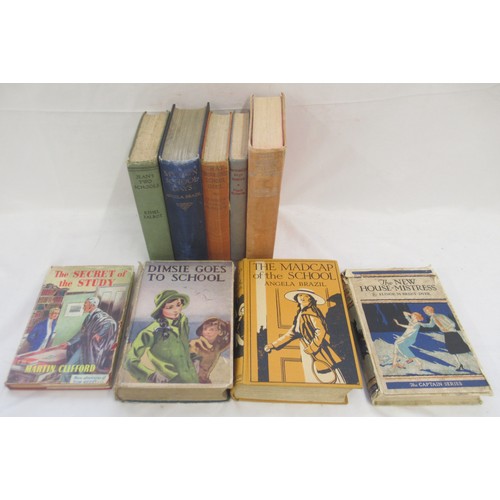 893 - Assorted collection of Billy Bunters, Greyfriars Holiday Annuals, books by Angela Brazil, etc.