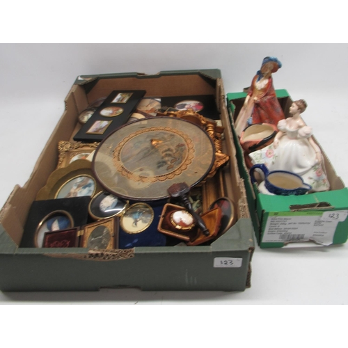 161 - Collection of Royal Doulton figures incl. 'Lucy', HN3653, H21.5cm; Paisley Shawl, HN1987, H20.5cm; '... 