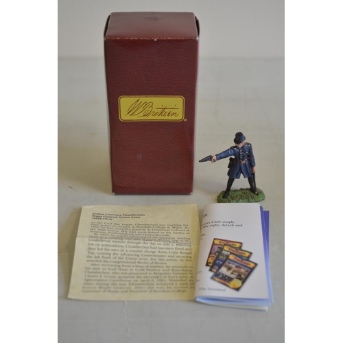 685 - Mixed collection of boxed 54mm (1/32 scale) metal soldier figures from W. Britain's to include Napol... 